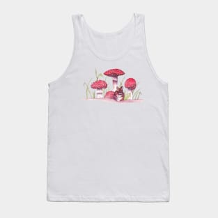 Mushrooms and mouse Tank Top